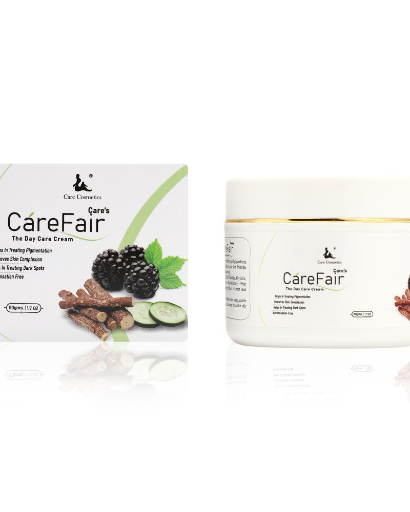 Carefair Fairness Cream with Mulberry, Cucumber Juice and Tulsi - 50gm