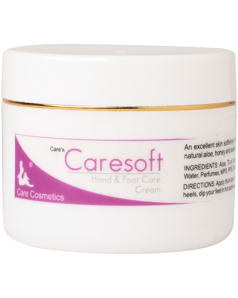 Caresoft Hands & Foot Care Cream with Honey & Aloe - 50gm