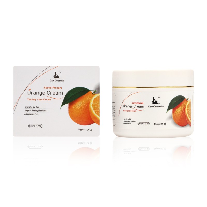 Orange Cream - The day care cream with Vitamin C rich orange juice -  50gm