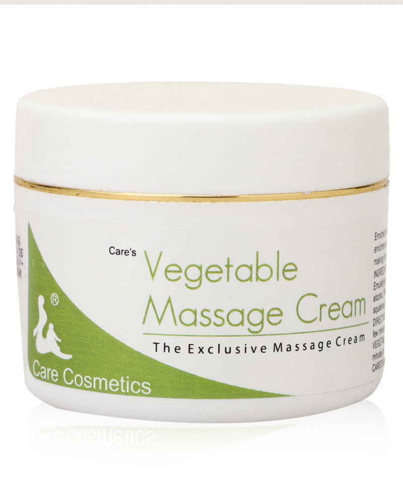 Vegetable Massage Cream enriched with cucumber juice, natural olive oil & mustard oil blended with vitamin E - 50gm